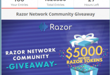 Razor Network空投价值5000美元的RAZOR代币-coinowo