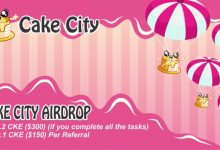 Cake CityAirdrop价值高达0.2 CKE代币-coinowo