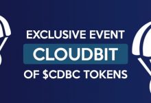 Cloudbit Cash Airdrop价值高达8.33 CDBC代币(约250美元)-coinowo