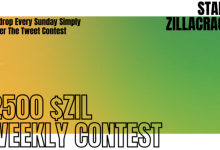 Zillacracy空投每天抽奖1000个ZIL代币(约130美元)-coinowo