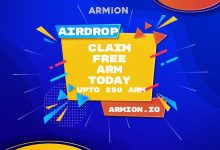 ARMION空投价值250美元的ARM代币(约12.5美元)-coinowo