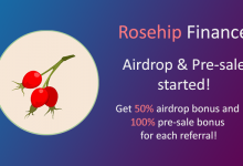 Rosehip Finance Airdrop & Pre-Sale免费提供10美元的Rosehips代币-coinowo