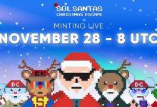 生成性NFT艺术项目Sol Santas Christmas Escape正在进行价值超过5000美元的巨大赠品和竞赛-coinowo