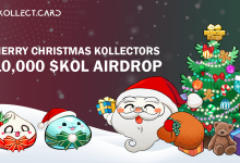游戏化的收集卡平台Kollect圣诞空投活动空投10000$KOL-coinowo