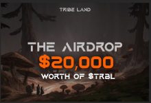 Solana公链MMORPG吧边玩边赚游戏TribeLand空投价值2,000,000美元TRBL-coinowo