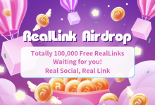 Reallink Airdrop为前5000名参与者提供价值20美元的REAL代币-coinowo