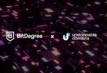Web3课程平台BitDegree空投50美金Unstoppabledomains NFT域名奖金(截止10.12)-coinowo