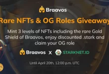 Starknet生态钱包Braavos正在进行NFT头盔铸造以及OG任务活动(截止20日)-coinowo